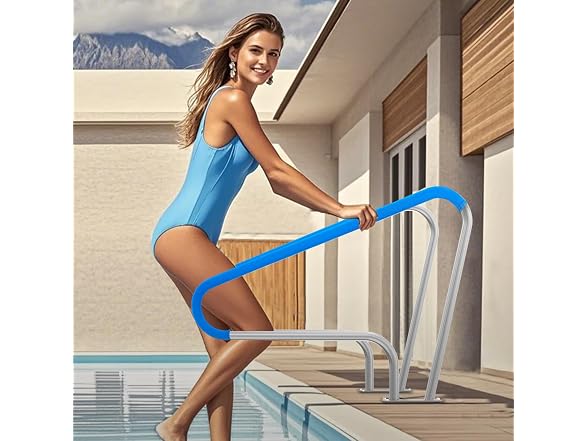 Pool Handrail, 2 PCS 48x36in Railing