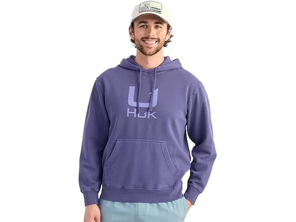 HUK Men's (XL) Mens Cotton Fleece Hoodie