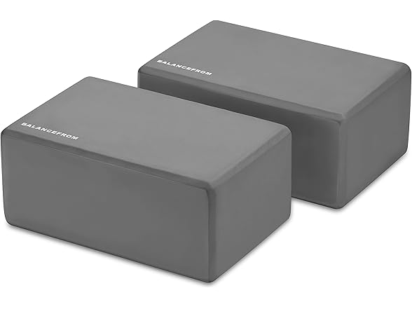 Fitvids 1/2-Inch Mat, Knee Pad, Blocks