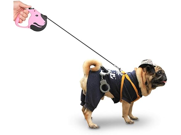 Emoly Upgraded Retractable Dog Leash