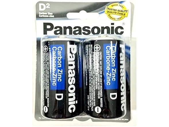 Panasonic 2Pc Size D Panasonic