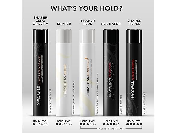 (3 Pack) Sebastian Shaper Hairspray, 10.6 oz