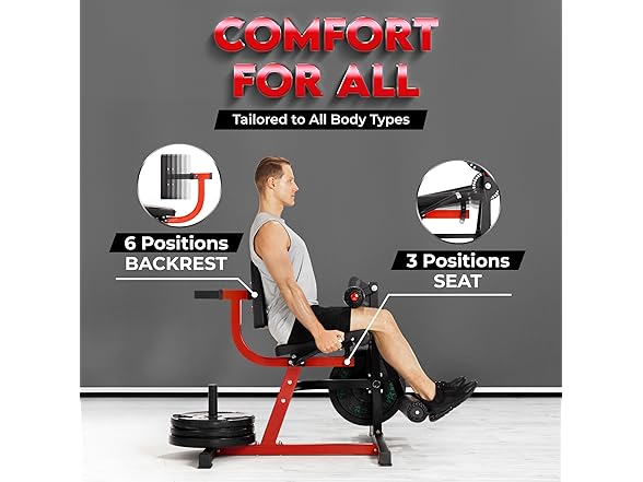 Yes4All Leg Extension and Curl Machine