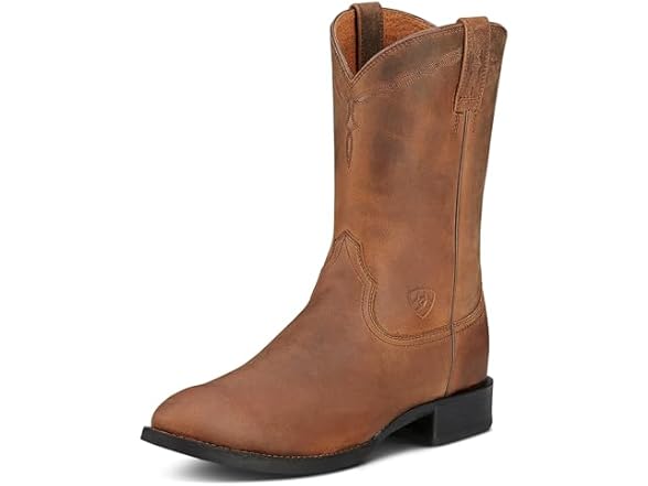 Ariat Heritage Roper Toe Cowboy Men's Boots