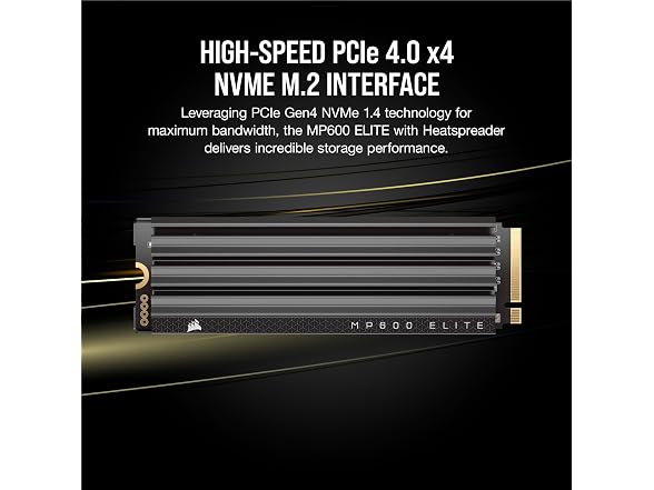 Corsair MP600 Elite 1TB M.2 PCIe Gen4 x4