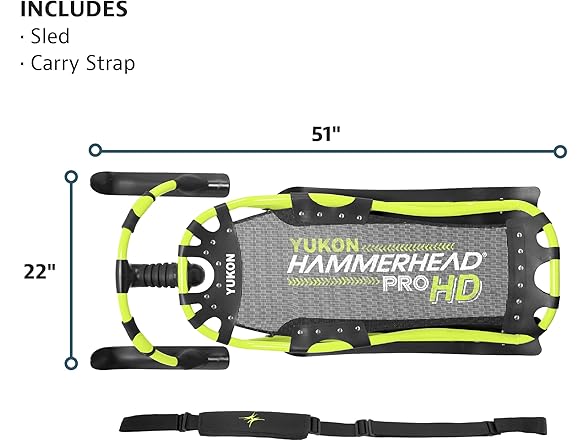Yukon Charlie's Hammerhead Pro HD Sled