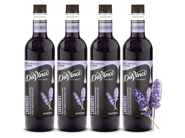 $7.99, Was $30.36, 73% Off! DaVinci Gourmet DaVinci Gourmet Lavender Syrup, 25.4 F dealfomo