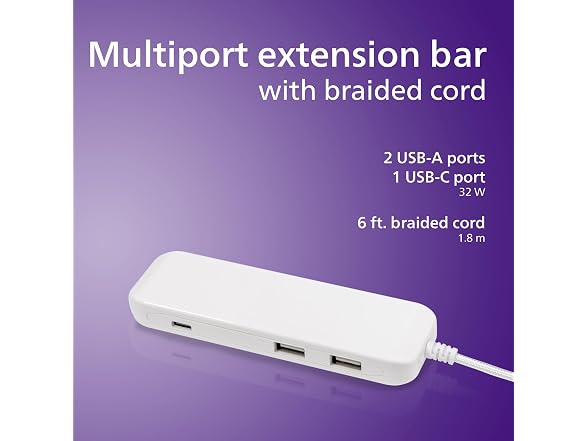Philips USB Slim Charger, 2 USB-A