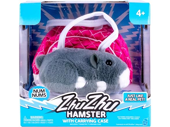 ZhuZhu City Hamster & Carrying Case