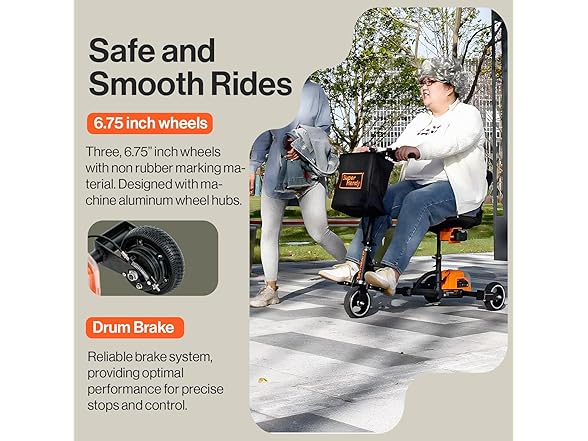 SuperHandy Passport Mobility Scooter