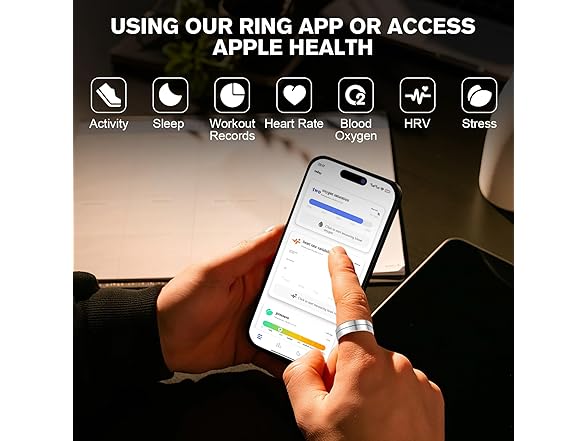 KppeX-X1 Smart Health Ring Kit - Size 11