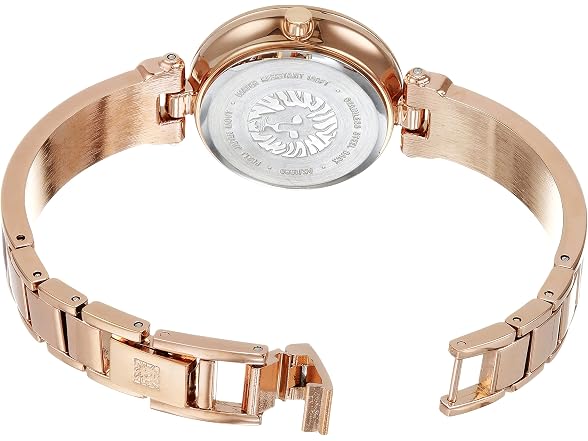 Anne Klein Women's Diamond Dial Bangle Watch
