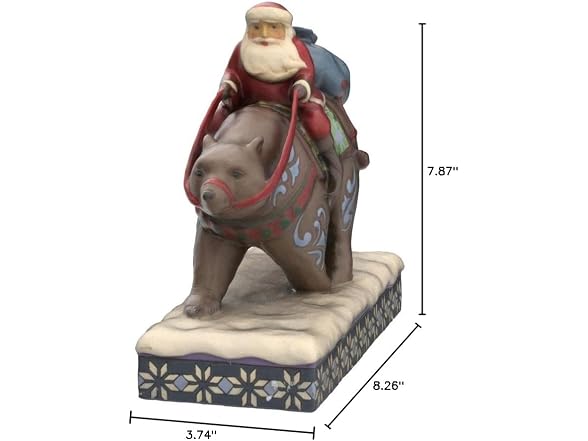 Enesco Jim Shore Heartwood Creek Santa R