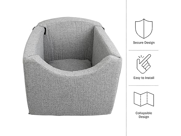 Dog Car Seat - Dog Booster Seat for Small Dog