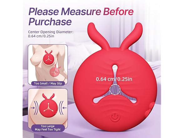 WEIXCH Vibrating Nipple Clamps