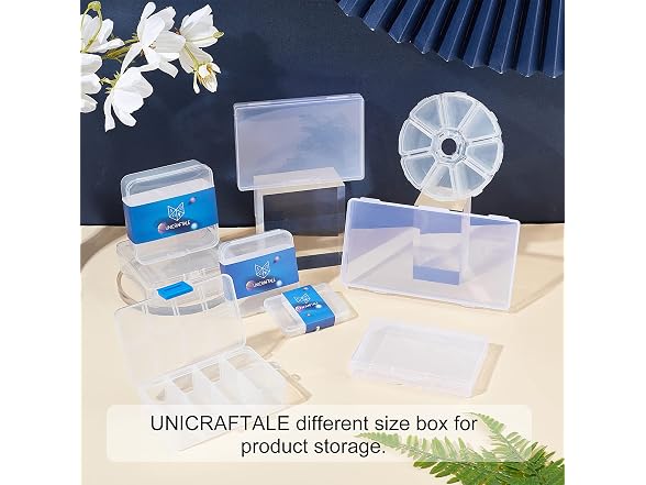 UNICRAFTALE 30pcs Rainbow 3 Styles Flat