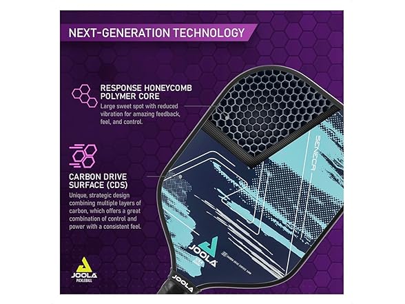 JOOLA Seneca 16mm Pickleball Paddle