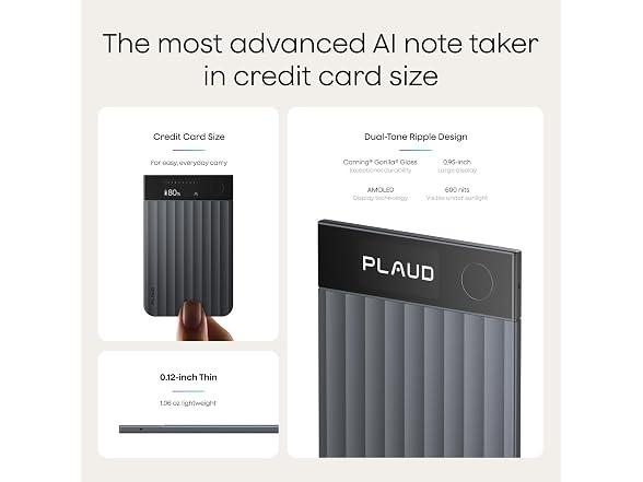 (NEW) Plaud Note Pro AI Voice Recorder