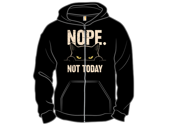 The Cat Says Nope!