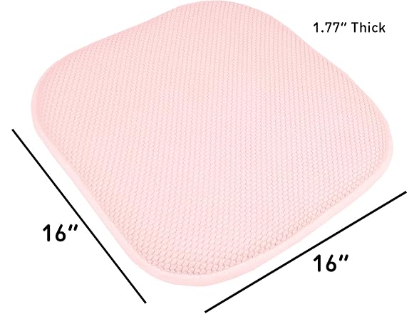 Honeycomb Memory Foam Chair Cushions