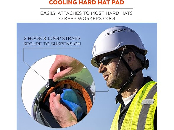 Ergodyne Chill-Its Hard Hat Cooling Top Insert