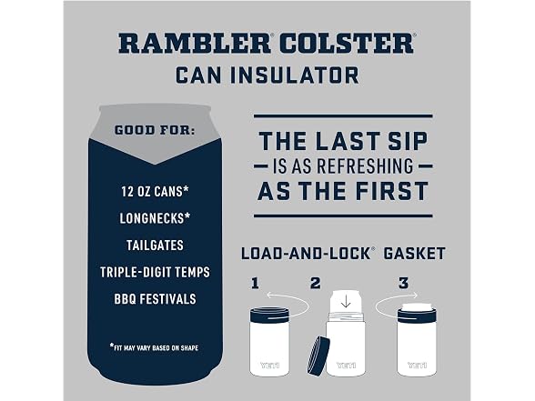 YETI Rambler 12oz Colster Can Insulator, Sandstone Pink