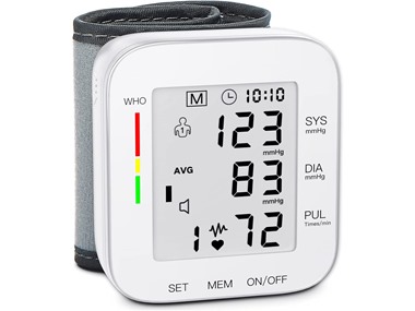 $14.99, Was $24.99, 40% Off! MMIZOO Wrist Blood Pressure Monitor dealfomo