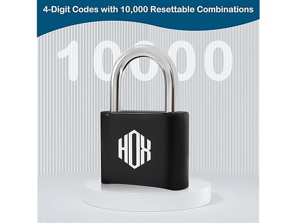 HOX 4 Digit Combination Lock Outdoor