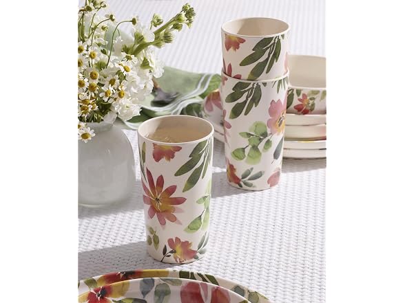 Oneida 24 Seven Floral Melamine