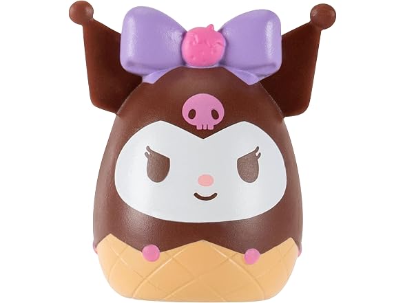 Squish-a-longs Hello Kitty Ice Cream Mini-Squish + Accessory 6-Pack