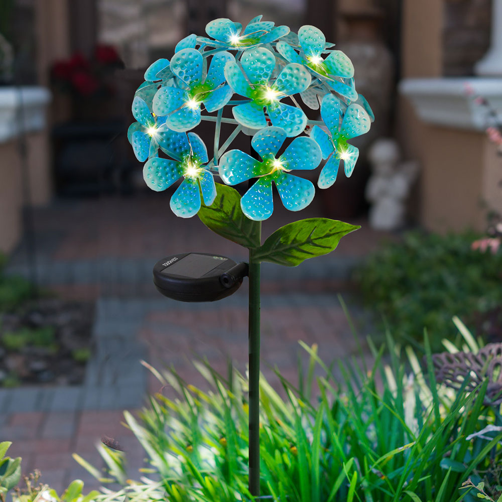 Touch of ECO Solar LED Metal Floralite - Gallery 21