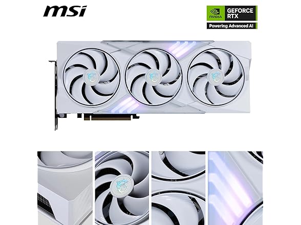 MSI GeForce RTX 5080 16G Gaming Trio OC White