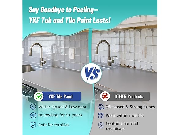 YKF Tub and Tile Refinishing Kit