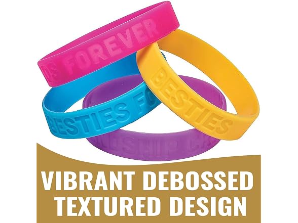 Fun Express 7 1/4" Best Friends Forever- 24Pc