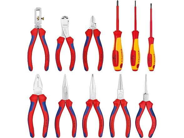 Knipex 00 19 41 Tool Roll Bag (11 Piece)