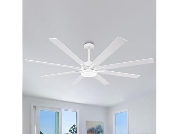 Parrot Uncle F8261WH110V 65 Inch Large Ceiling Fan