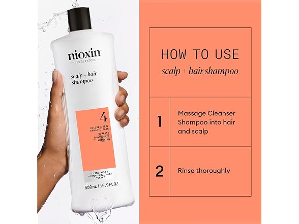 Nioxin System 4 Scalp + Hair Thickening Shampoo