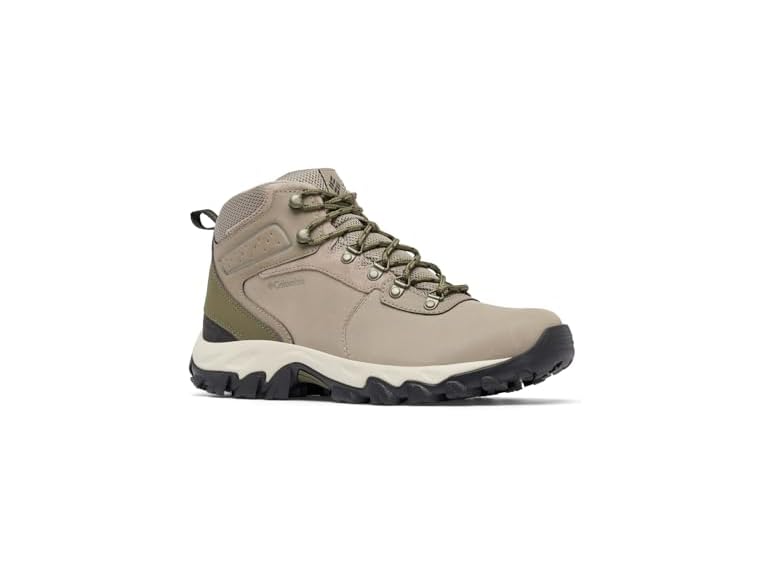 Columbia Men's Newton Ridge Plus II Waterproof, Kettle/Nori, 9.5