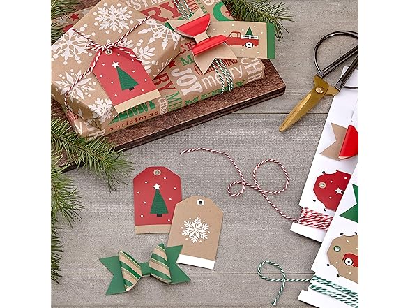 Hallmark Holiday Gift Wrap Accessory Kit