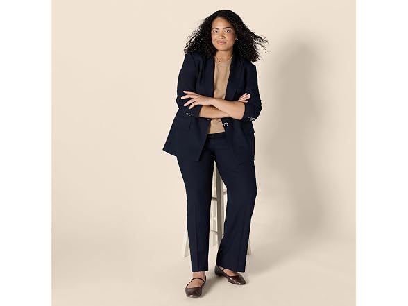Amazon Essentials Women Regular-fit Woven Blazer