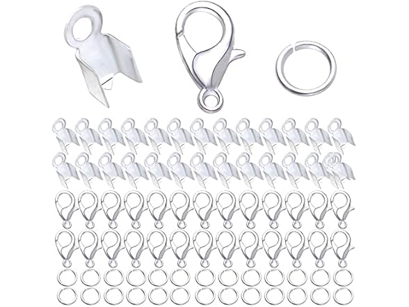Hmjpng Silver Jewelry End Making Kit