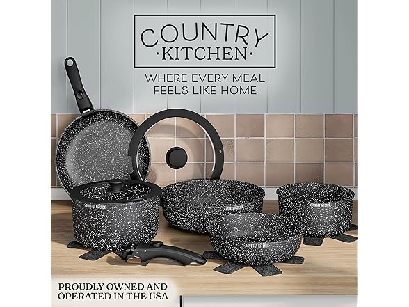 Country Kitchen Cookware Set