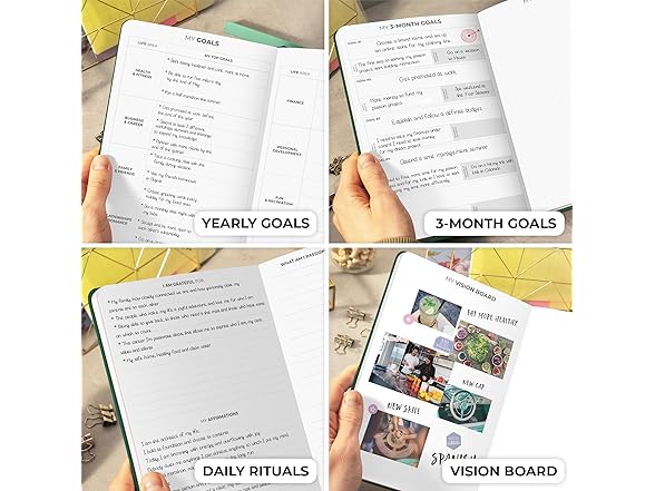 Daily Premium Planner & Goal Journal