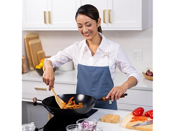 Joyce Chen 14-Inch Ceramic Nonstick Carbon Steel Wok