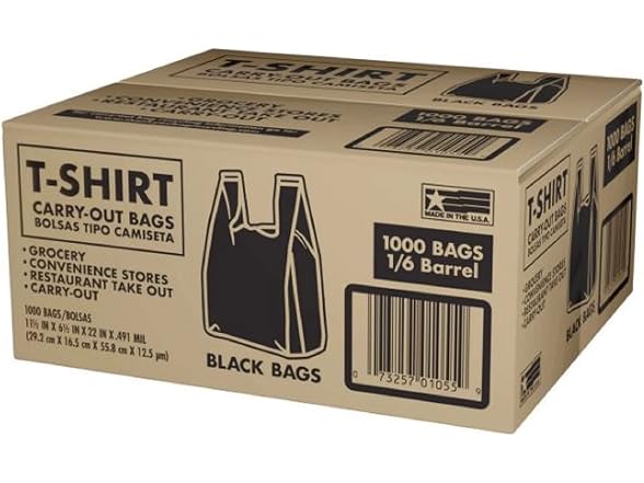 Generic Black Plastic Bags