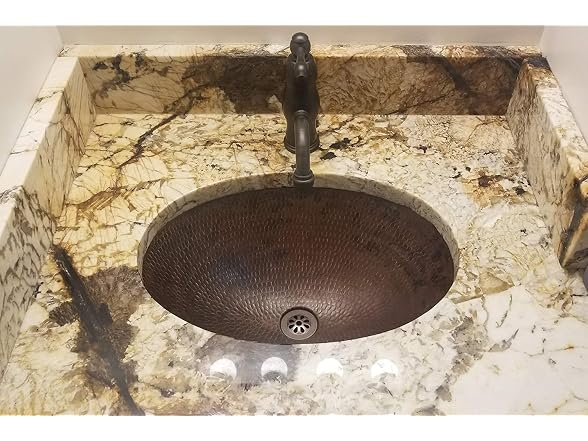 Premier Copper Products 19-In Oval Under