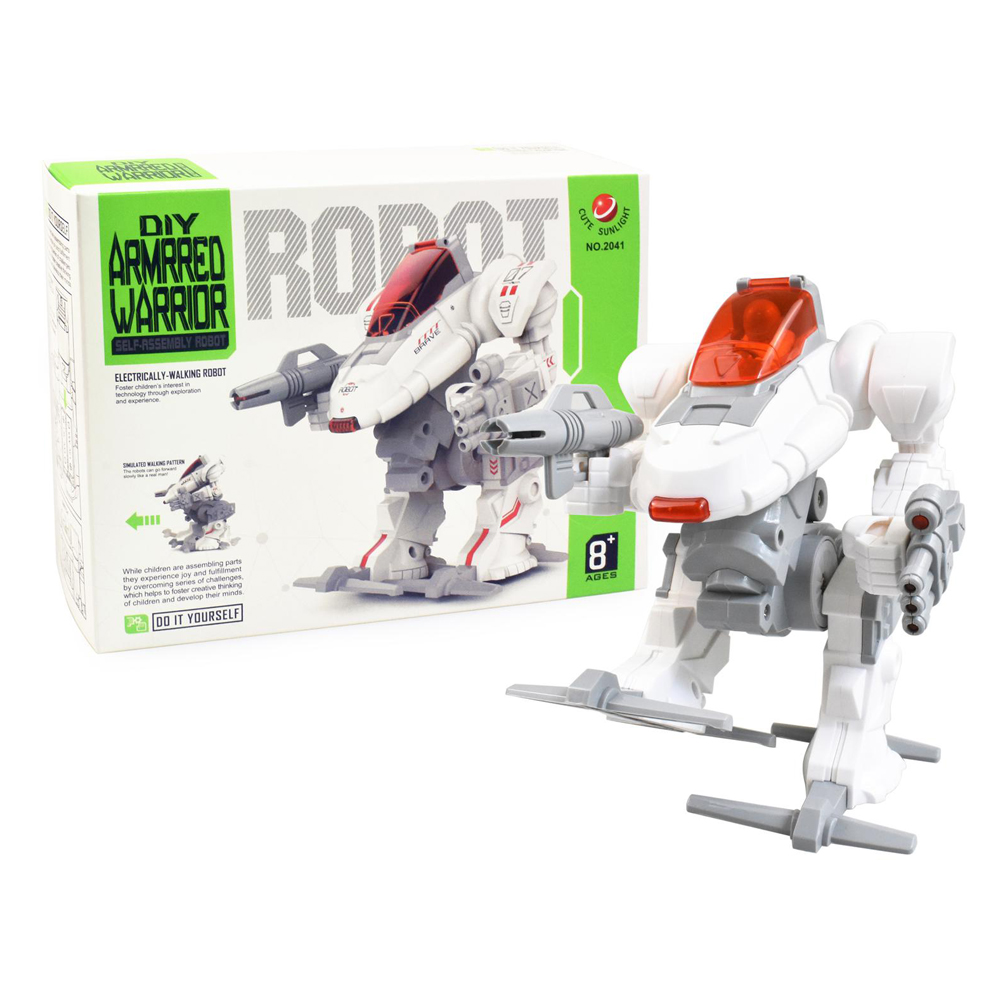 STEM DIY Armored Warrior Walking Robot - Gallery 5