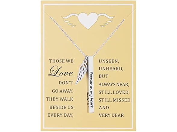 Ankiyabe Sympathy Memorial Necklace (Uncle)