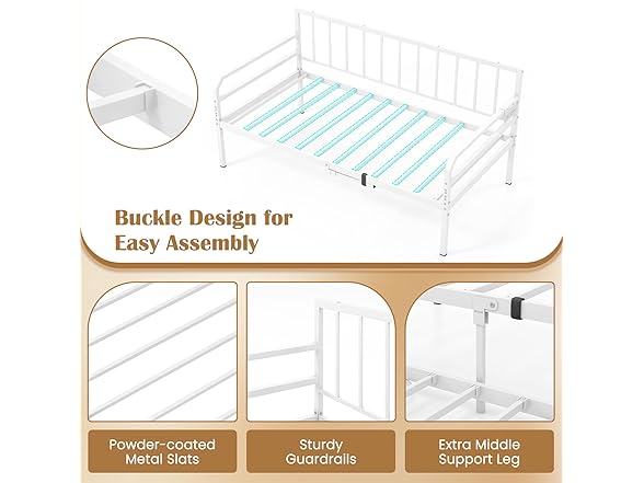 Giantex Twin Daybed with Trundle