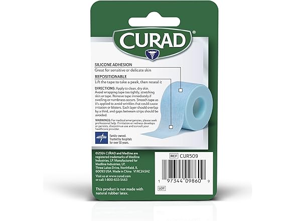 Silicone Tape 1"x4yds 4ct